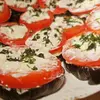 Баклажанные медальоны с помидорами