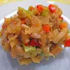 Закуска из запеченных овощей с помидорами