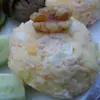 Сырно-крабовые шарики с грецким орехом
