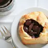 Мини-галеты с черешней и тёмным шоколадом