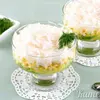 Порционный салат из дайкона