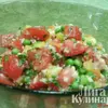 Салат с кус-кусом и зеленым горошком