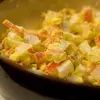 Салат из мяса краба