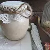 Овсяные хлопья с творогом и апельсиновыми корками.