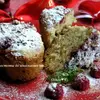 Блонди с малиной и орехами