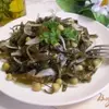 Салат из ламинарии с горошком