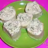 Закуска из лаваша с творожной начинкой