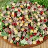 Микс салат с бужениной и сыром