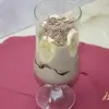 Шоколадно - творожный десерт с фруктами