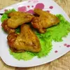 Запеченные куриные крылья