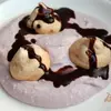 Творожный десерт с безе