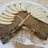 Шоколадные блинчики с сгущенкой и фруктами