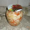 Маринованный капустный салат долгого хранения