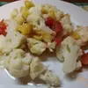 Теплый овощной салат