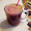 Фреш из яблок и синего винограда