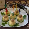 Банкетная закуска на огурцах