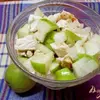Салат с грушей мясной