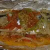 Скумбрия, запеченная с овощами