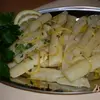 Скорцонера с лимонной цедрой