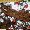 Манник постный с яблоком и грецкими орехами