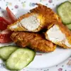Куриное филе в морковной панировке