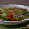 Овощной суп с ньокками