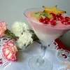 Сливочно-ягодный десерт