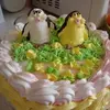 Торт пингвинчики.