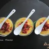 Овощной пикантный крем с чипсами из ветчины