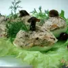 Яйца фаршированные опятами