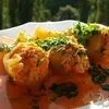 Фаршированный перец с картофелем