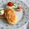 Закусочные оладушки с крабовым мясом