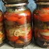 Баклажаны с помидорами и болгарским перцем