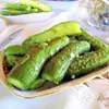Малосольные огурчики, сухой способ.
