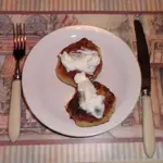 Сырники со сметаной