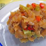 Закуска из запеченных овощей с помидорами
