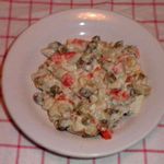 Салат Оливье с крабовыми палочками