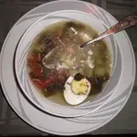 Постные щи из щавеля
