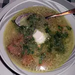 Суп c белой фасолью
