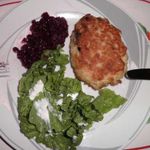 Котлеты из индейки с грибами