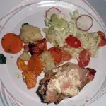 Куриные окорочка в сметанном соусе