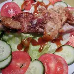 Отбивная свинина со специями в кляре