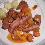 Печень по-строгановски