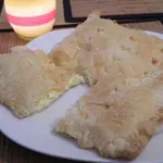 Сырно-творожный пирог из слоеного теста