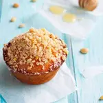 Сливочные кексы с медом и кедровыми орехами