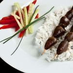 Шашлычки из куриных сердечек