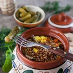 Димкина каша (гречневая каша с овощами и сыром)