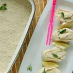 Постный паштет из фасоли