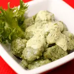 Картофельные клецки со шпинатом