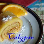 Апельсиновый рулет